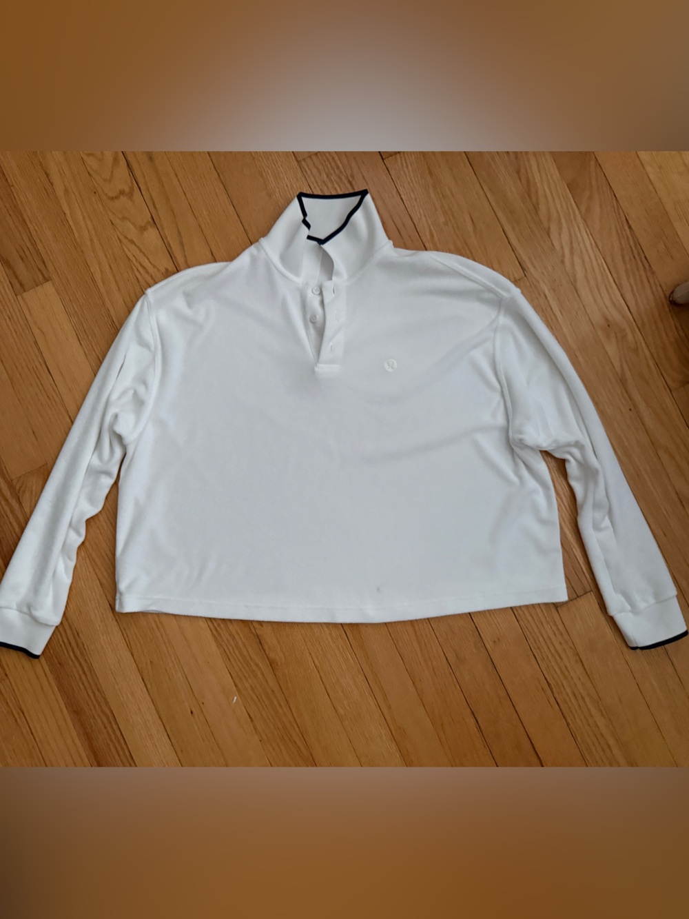 lululemon Cotton Terry Relaxed-Fit Polo Shirt | Size Small